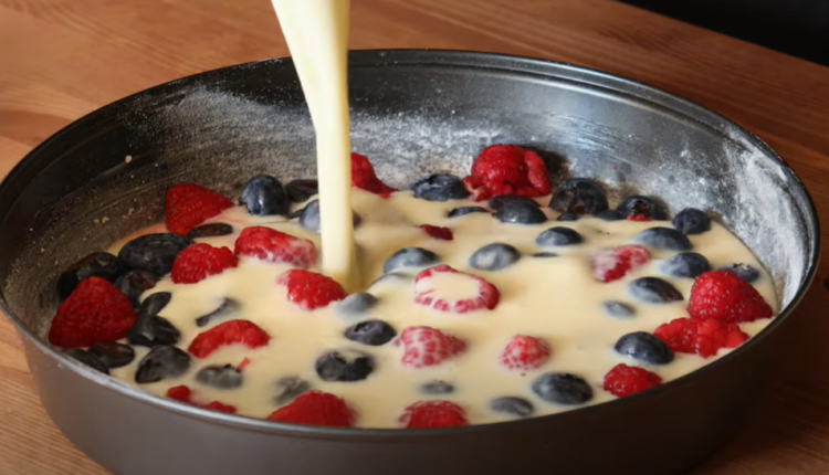 Clafoutis Aux Myrtilles