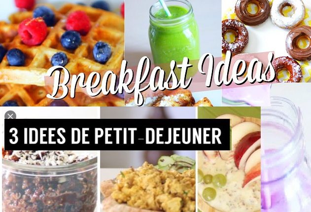 Idée petit déjeuner