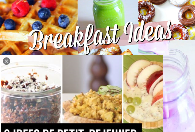 Idée petit déjeuner
