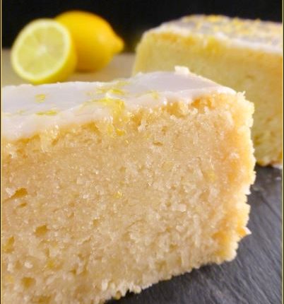 Gâteau végétal au citron