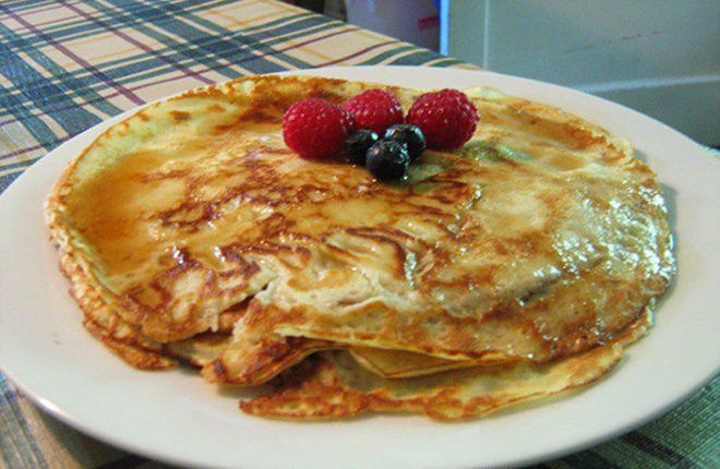 Crêpes minces