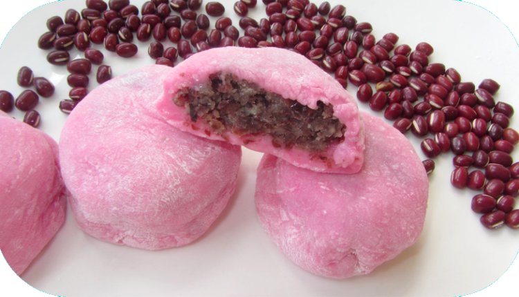 Recette Daifuku mochis à la pâte de haricot rouge