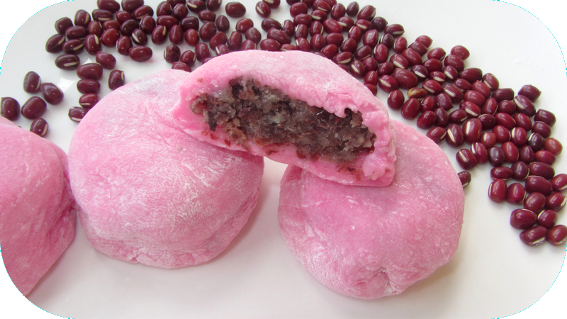  Recette Daifuku mochis à la pâte de haricot rouge