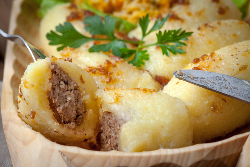 CROQUETTES DE POMME DE TERRE ET VIANDE HACHÉE