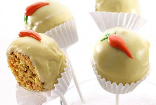 Cake Pops – carotte- chocolat blanc