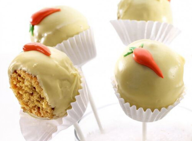 Cake Pops - carotte- chocolat blanc
