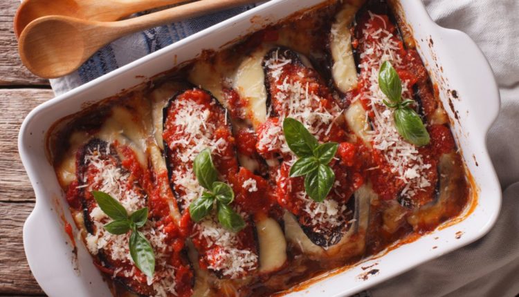 Aubergines italiennes parmigiana