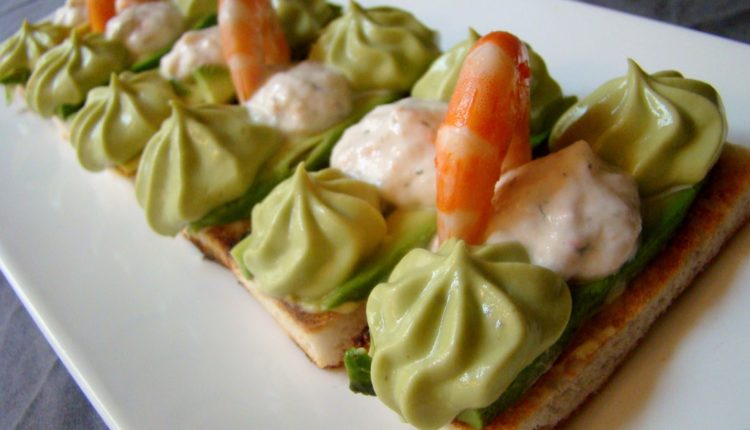 crevettes à l’avocat revisitées