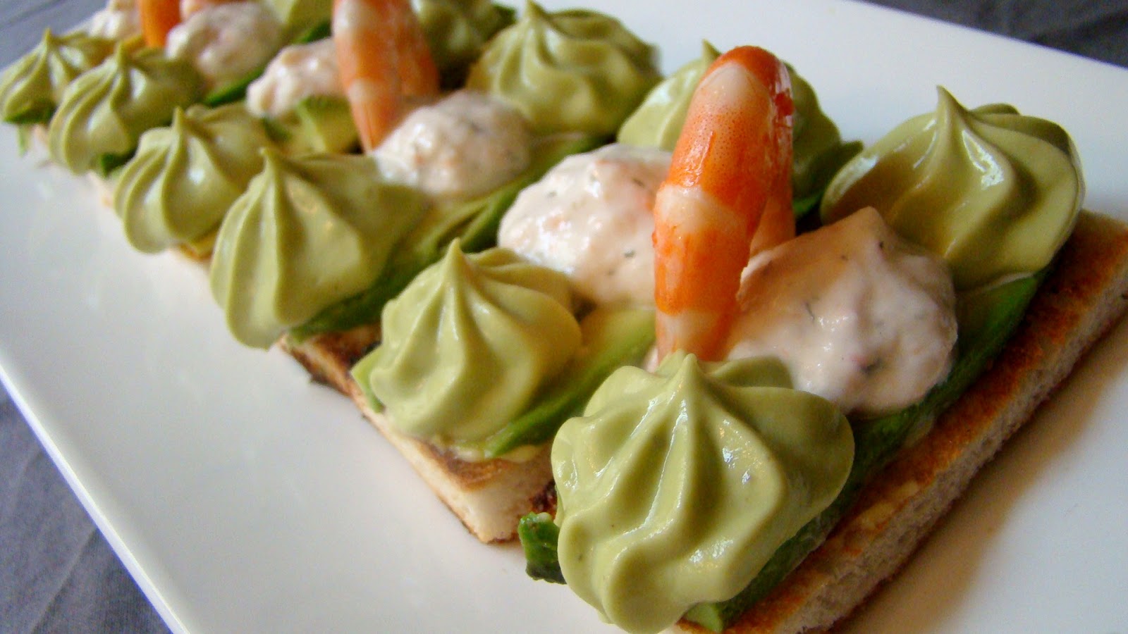 crevettes à l'avocat revisitées