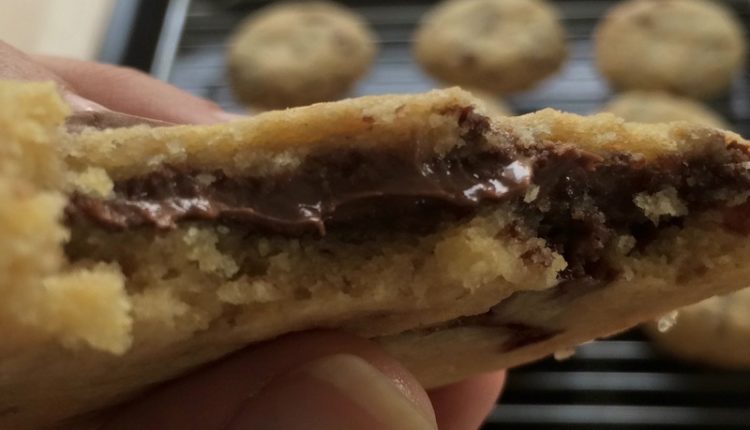 Cookies -cœur-fondant- Nutella