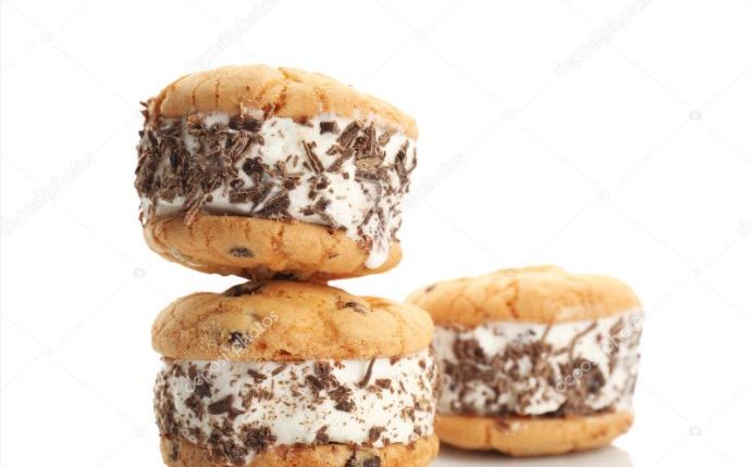 BISCUITS GLACÉS AUX BLEUETS