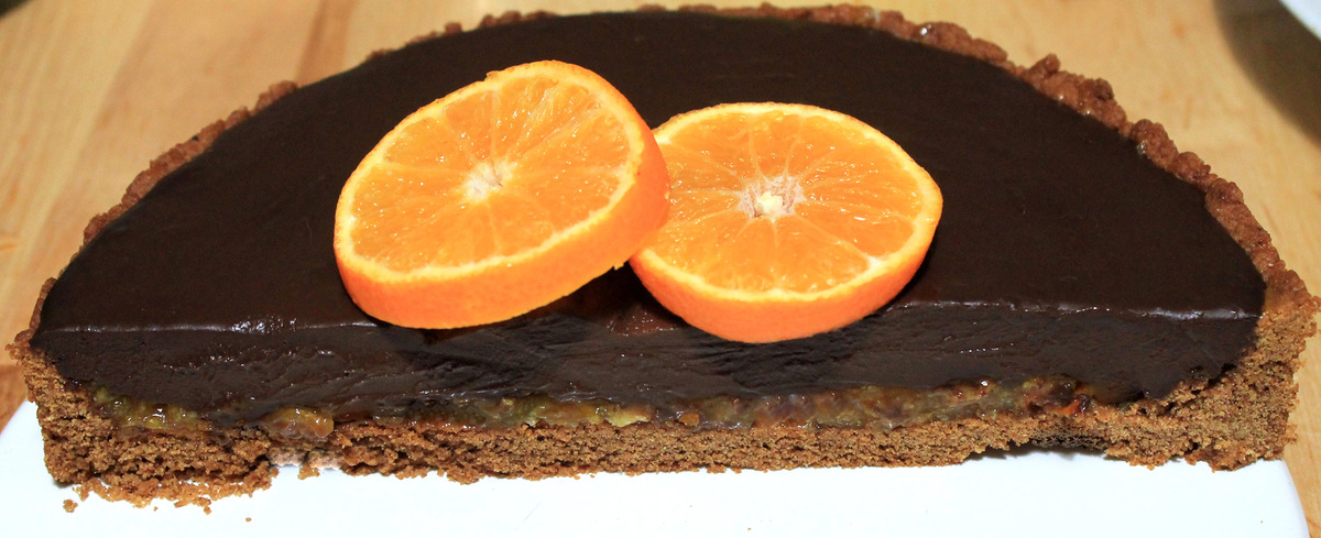 tartelette -clementine -chocolat