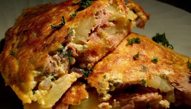 omlette patate thon