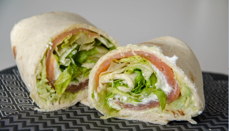wrap -saumon