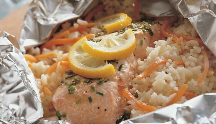 saumon papillote