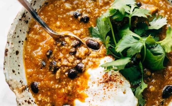 Chili à la dinde et aux patates douces à 5 ingrédients
