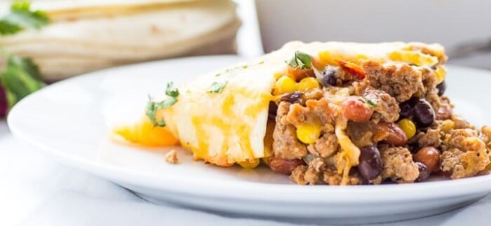 Lasagne mexicaine