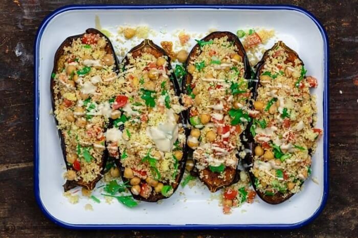 Aubergines Farcies Méditerranéennes