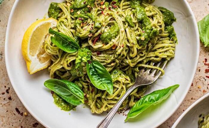 Pâtes aux verts d’hiver