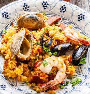 paella fruits de mer