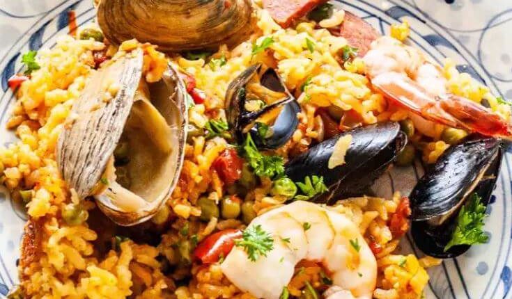 paella fruits de mer