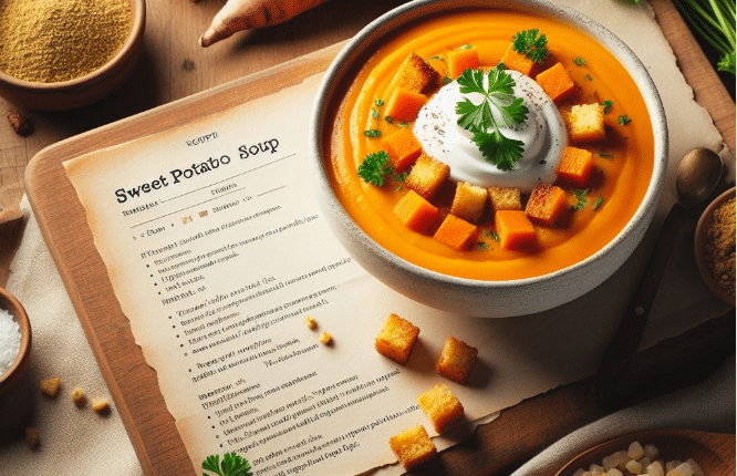 POTAGE PATATE DOUCE