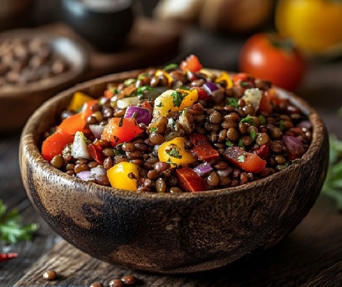 SALADE LENTILLE